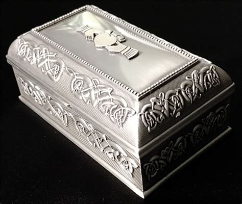 Metal Celtic Jewelry Box 